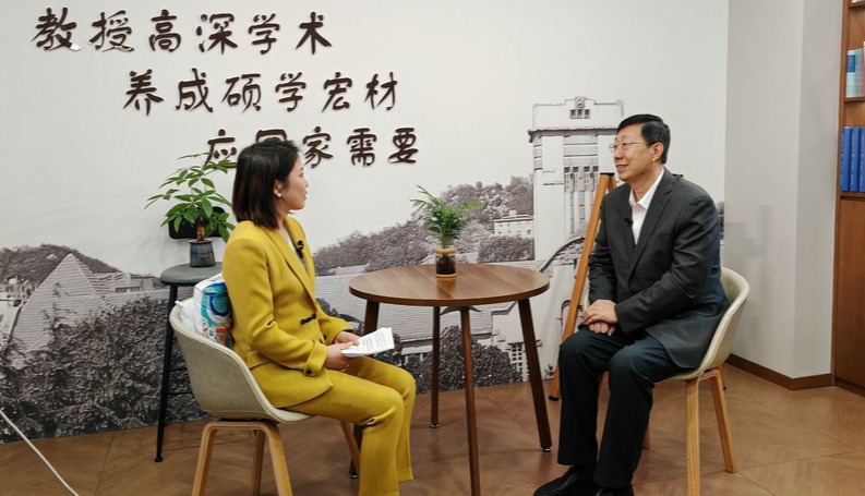 中央广播电视总台《经济之声》栏目专题采访于广利教授